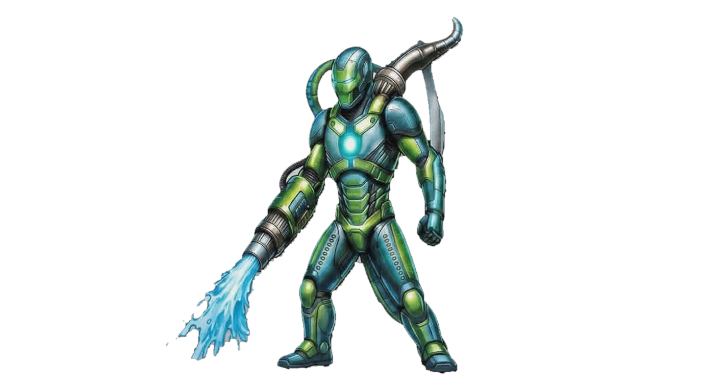 Rooter the Drain Warrior — Ready to Save Your Pipes
